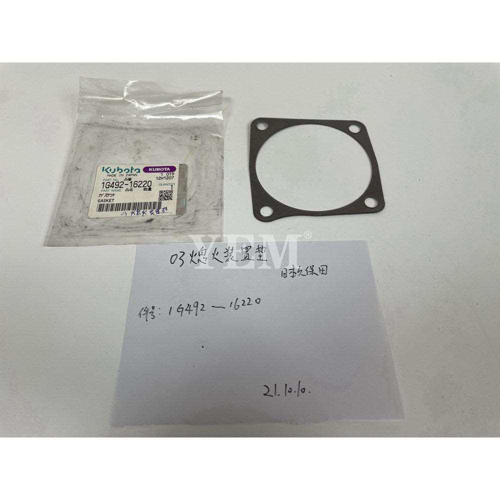 KUBOTA D1403 GASKET 1G492-16220 For Kubota