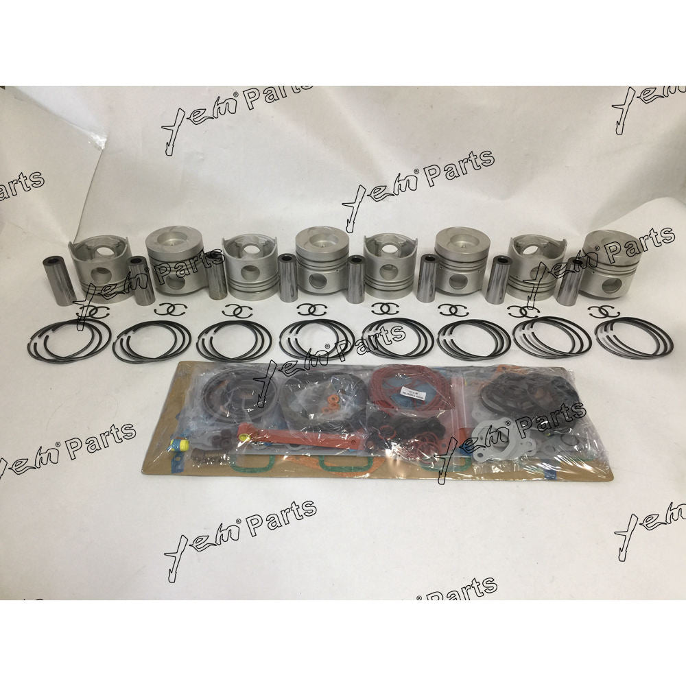 NISSAN RD8 REPAIR KIT WITH FULL GASKET SET CYLINDER PISTON RINGS For Nissan