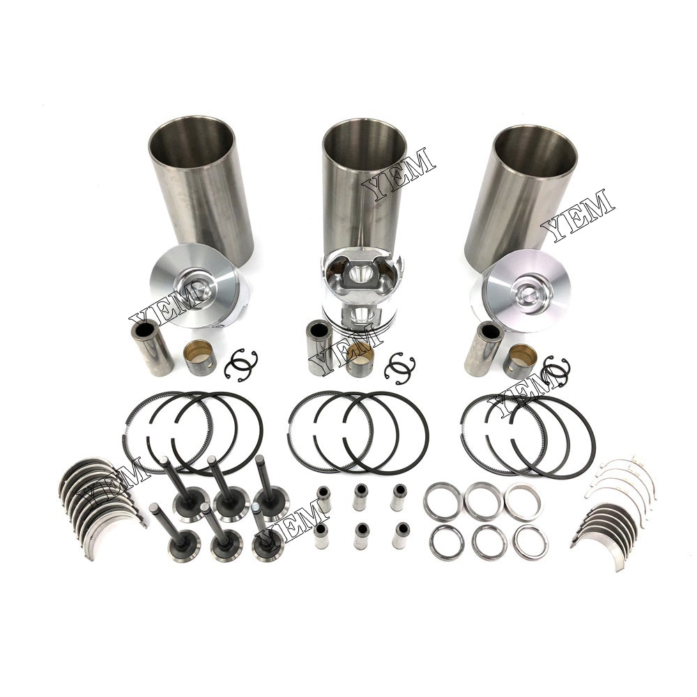 3TNV84 REPAIR KIT PISTON PISTON RING CYLINDER LINER BEARINGS VALVE GUI