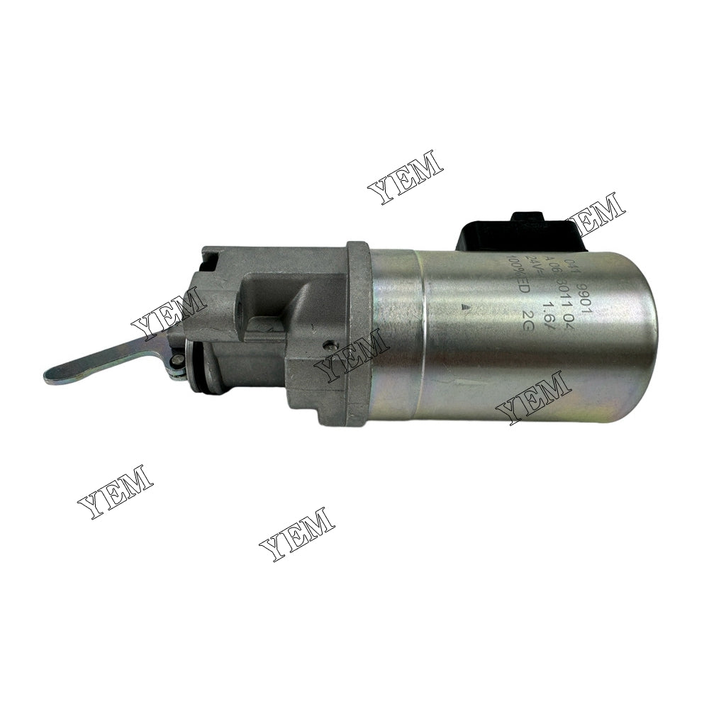 24V 0419-9901 BF4M2012 Fuel Shutoff Solenoid Valve For Deutz BF4M2012 diesel engines For Deutz