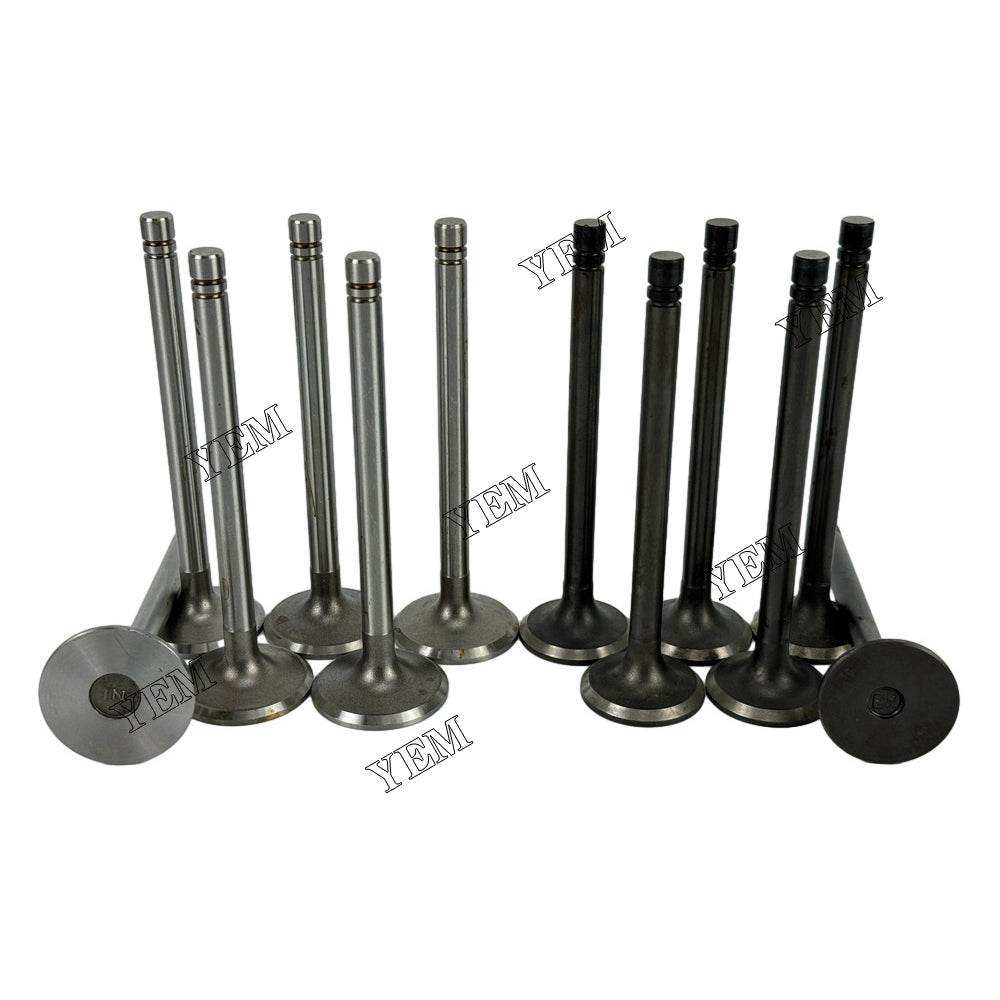 6 pcs DA120 intake and exhaust valves For Isuzu DA120 diesel engines For Isuzu