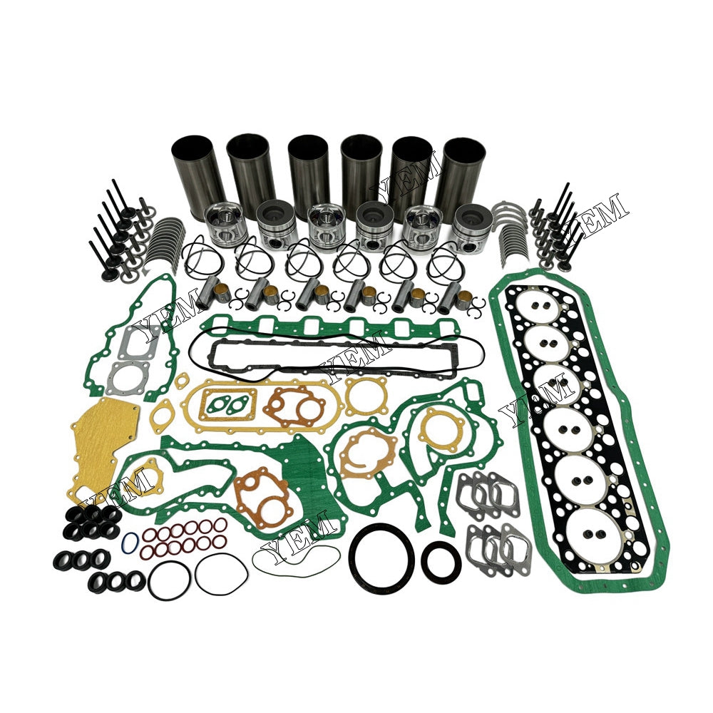 6 pcs FE6 Overhaul Rebuild Kit With Gasket Set Bearing&Valve Train For Nissan FE6 diesel engines For Nissan