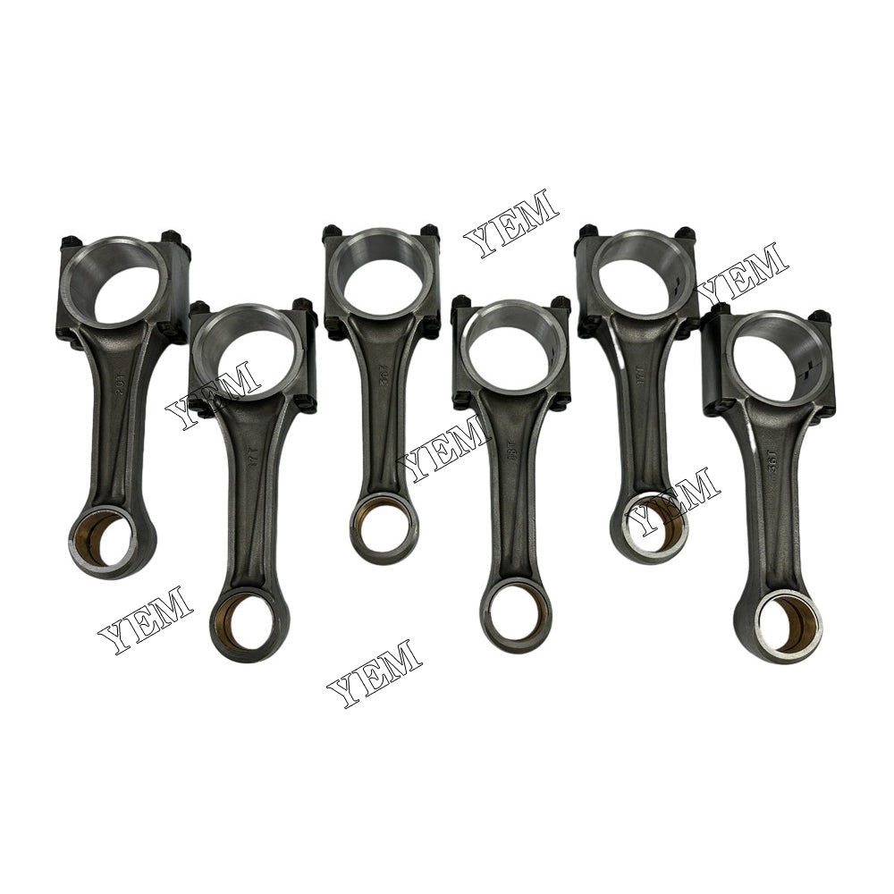 6 pcs 6D24 Connecting Rod For Mitsubishi 6D24 diesel engines