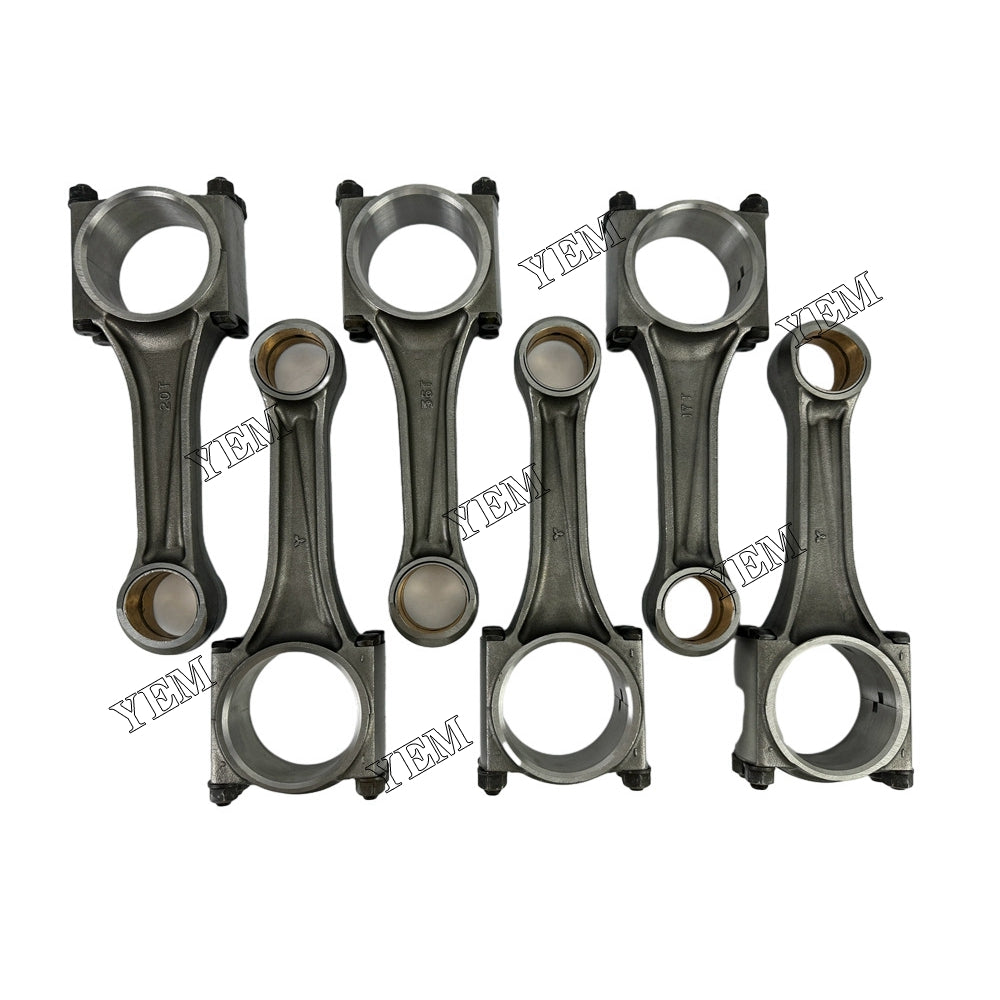 6 pcs 6D24 Connecting Rod For Mitsubishi 6D24 diesel engines For Mitsubishi