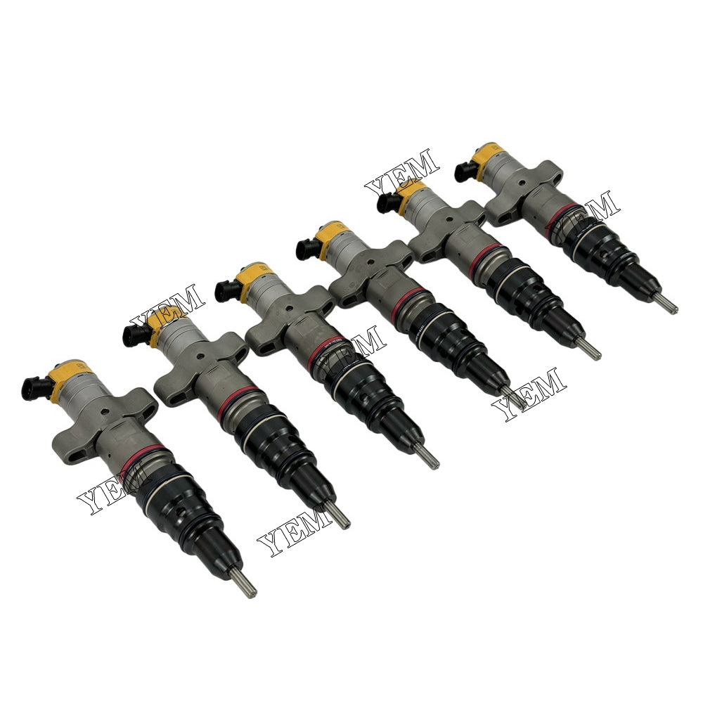 6 pcs 10R7224+148-2903+109-3207 C9 Injector For Caterpillar C9 diesel engines For Caterpillar