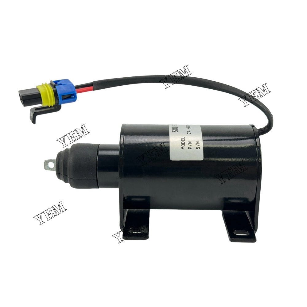 12V 74-60098-01 4TNV98 Fuel Shutoff Solenoid Valve For Yanmar 4TNV98 diesel engines For Yanmar