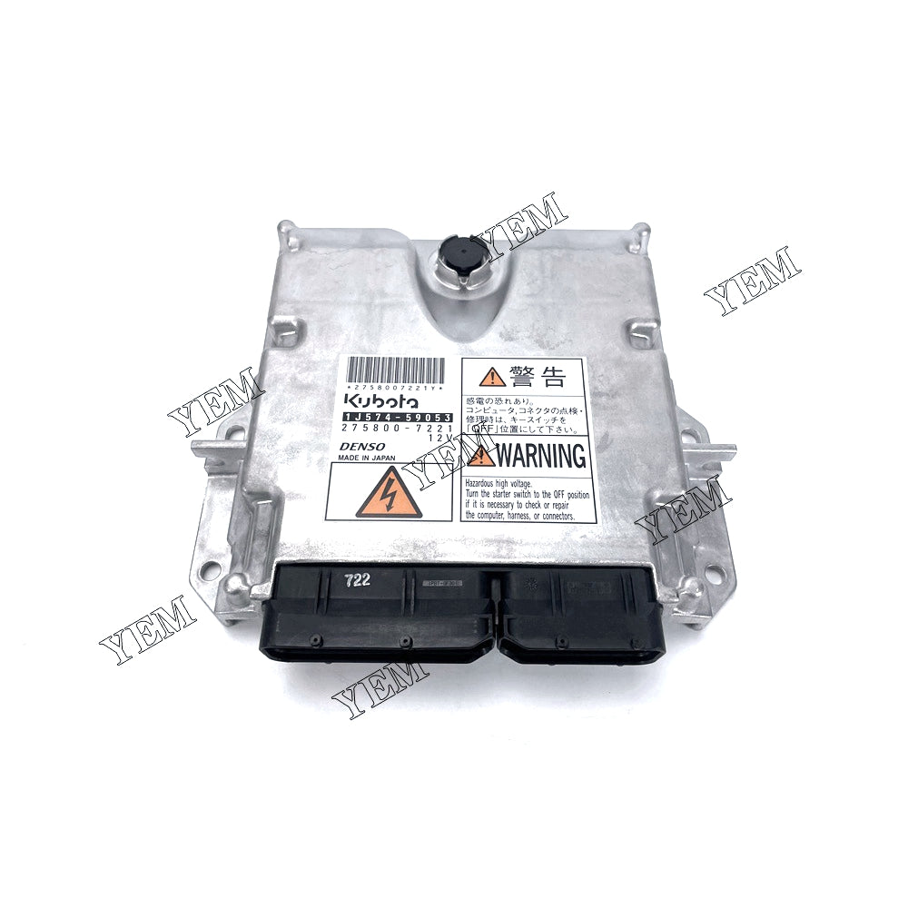 Computer Control Board ECU 1J574-59053 1J57459053 For Kubota V3800 Diesel Fuel Engine For Kubota