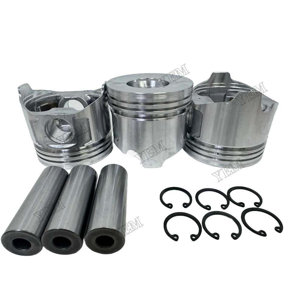 Piston and piston ring set For Yanmar 3TNV82 Engine Foe Yanmar