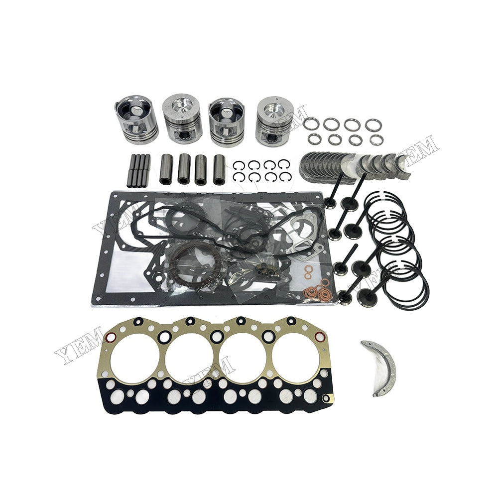 S4S Piston W Ring Kit Gasket Set Main Connecting rod bearings Set Valve Train For Mitsubishi Foe Mitsubishi