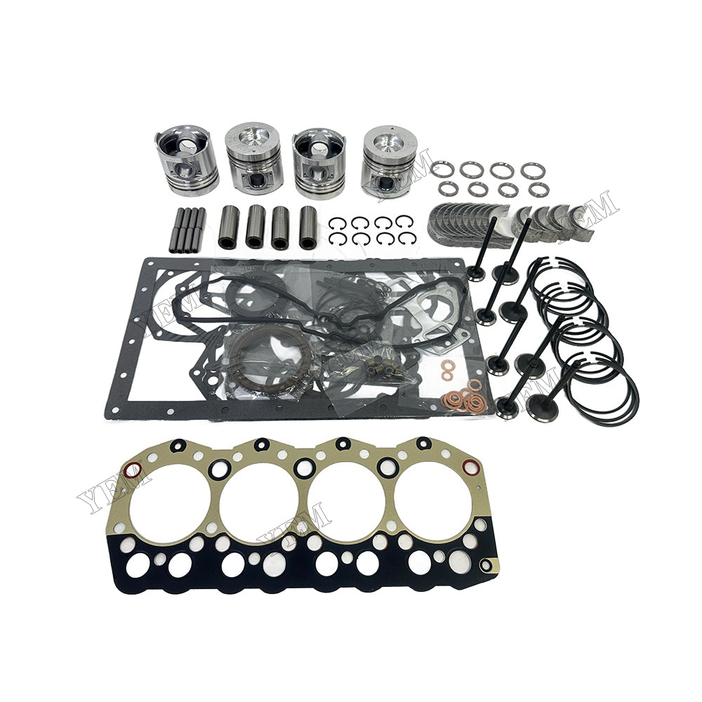 S4S Piston W Ring Kit Gasket Set Main Connecting rod bearings Set Valve Train For Mitsubishi Foe Mitsubishi