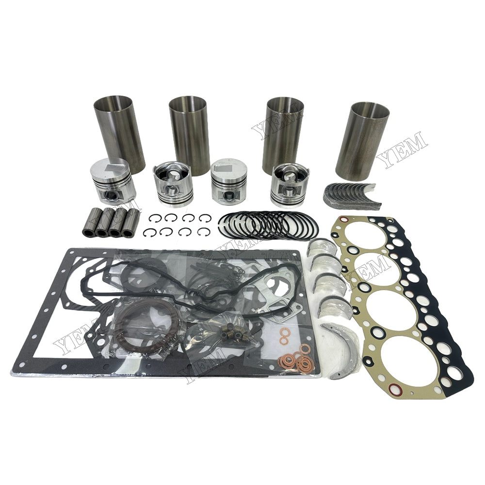 Full Repair Kit With Gasket Set Main Rod bearings For Mitsubishi S4S Engine