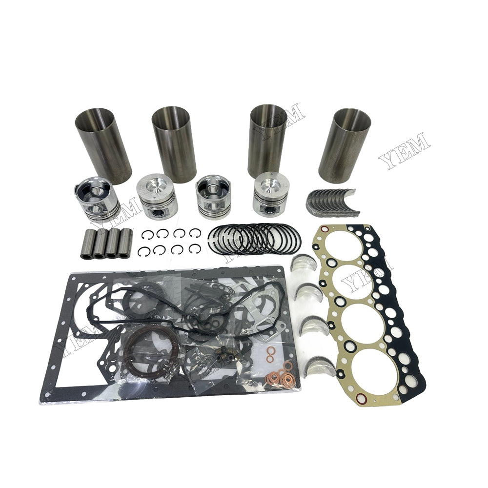3044 Complete Engine Rebuild Kit With Gasket Bearing For Mitsubishi Foe Caterpillar