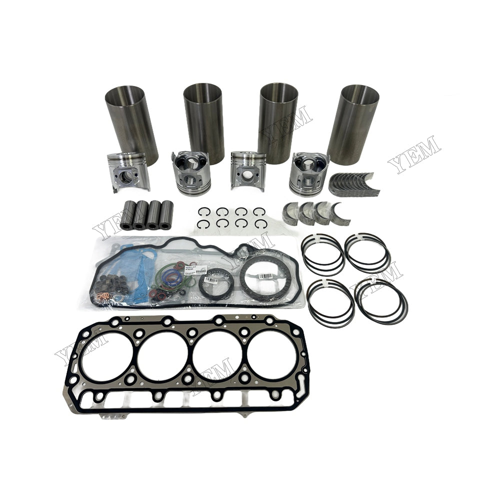 16V D3.4 Complete Engine Rebuild Kit With Gasket Bearing For Yanmar Foe Volvo