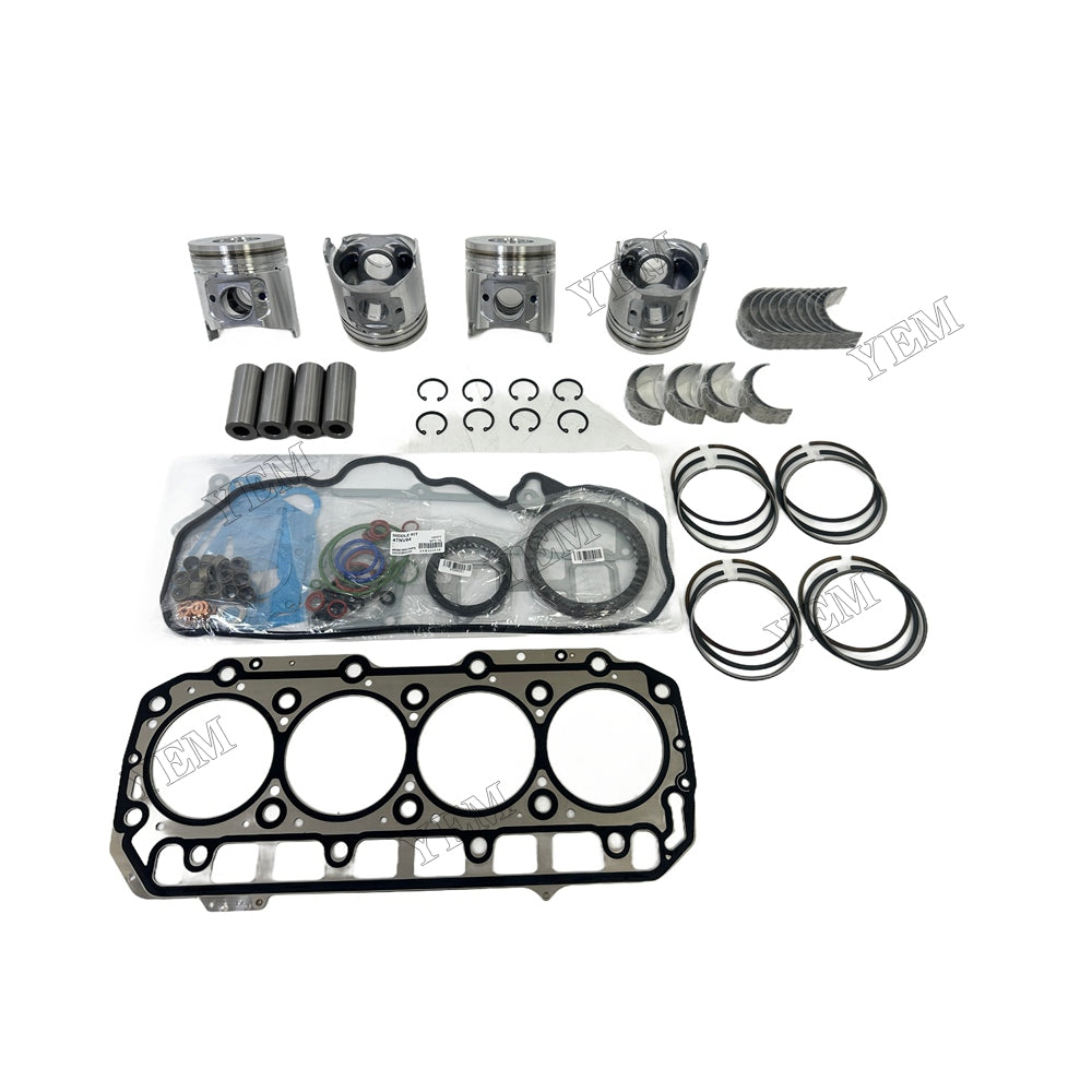 16V D3.4 Piston and piston ring set Gasket kit main and connecting rod bearings For Yanmar Foe Volvo