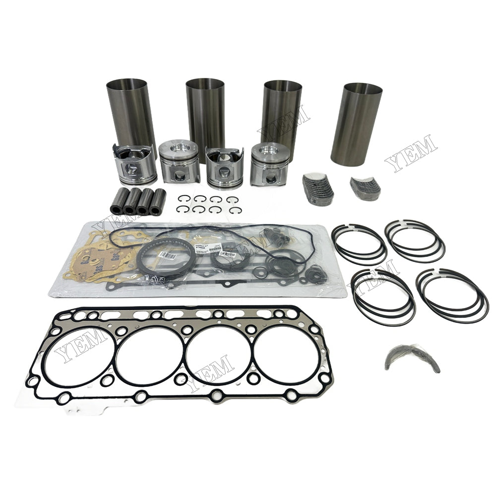 Full Repair Kit With Gasket Set Main Rod bearings For Yanmar 4TNE88 Engine Foe Yanmar