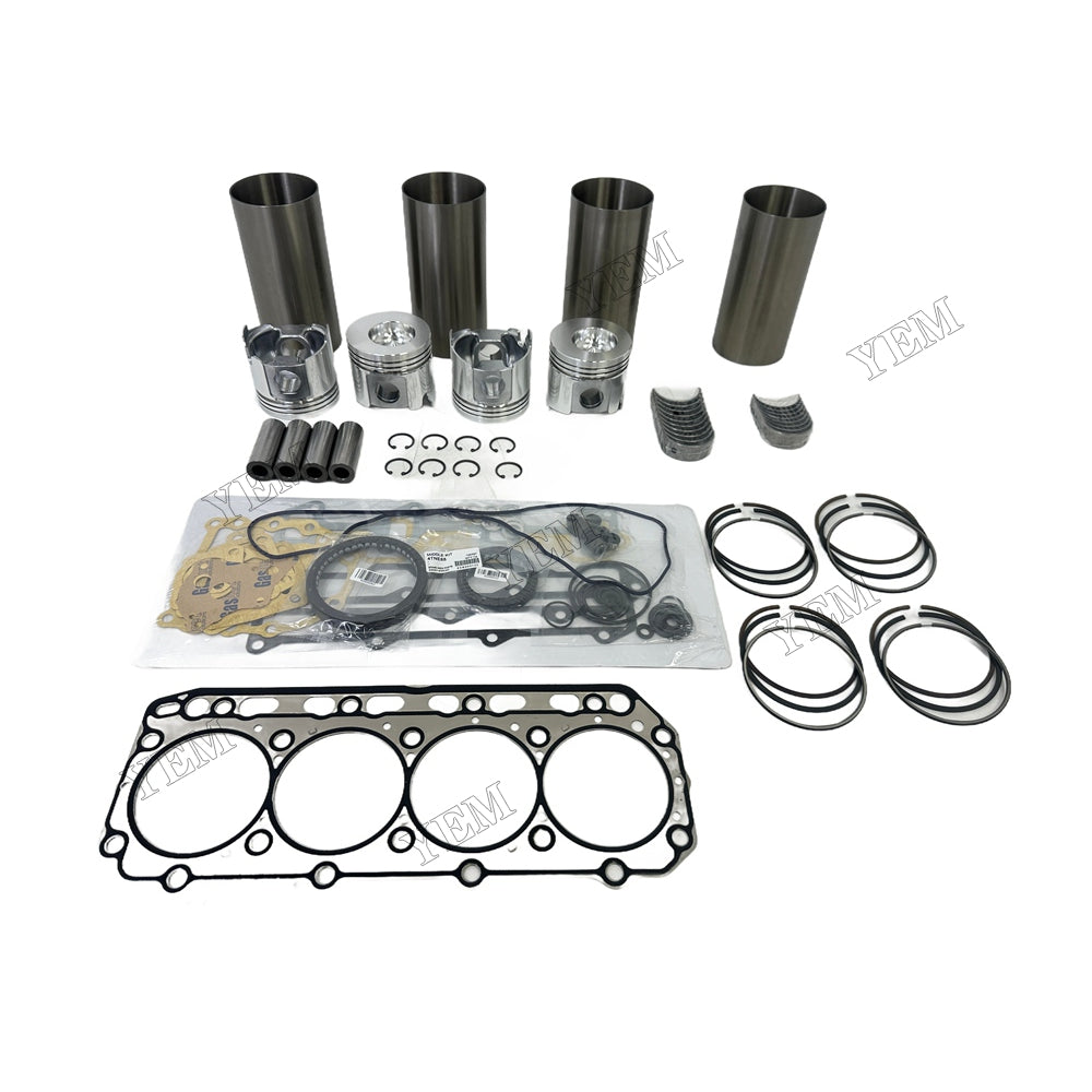 4TNV88 Complete Engine Rebuild Kit With Gasket Bearing For Yanmar Foe Yanmar