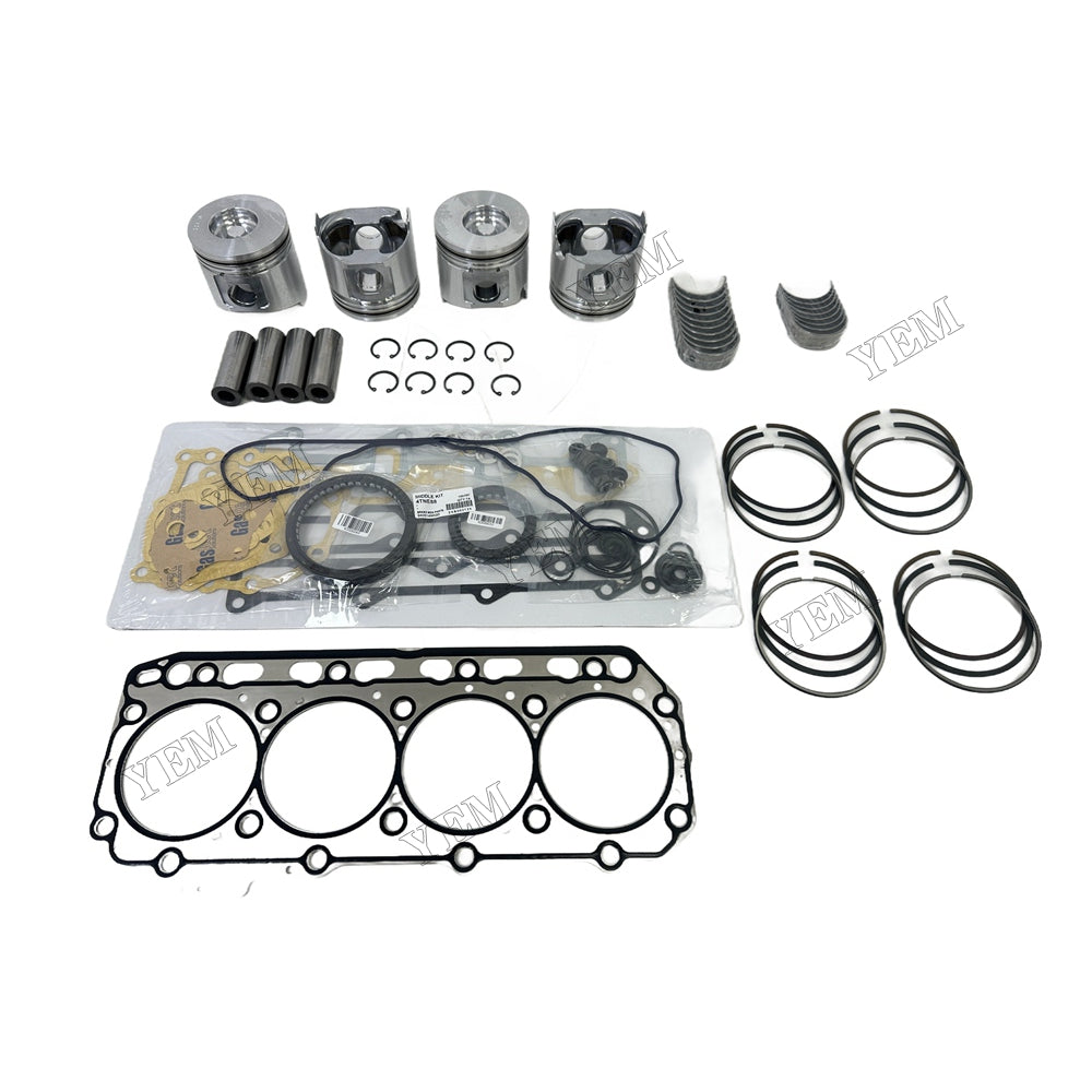 4TNE88 Piston and piston ring set Gasket kit main and connecting rod bearings For Yanmar Foe Yanmar