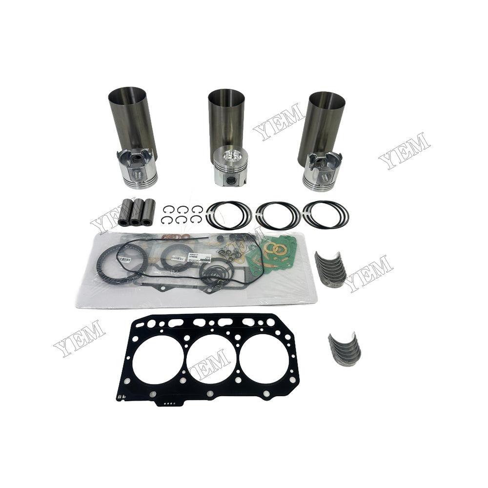 Complete Engine Rebuild Kit With Gasket Bearing For Yanmar 3TNE88 Engine Foe Yanmar