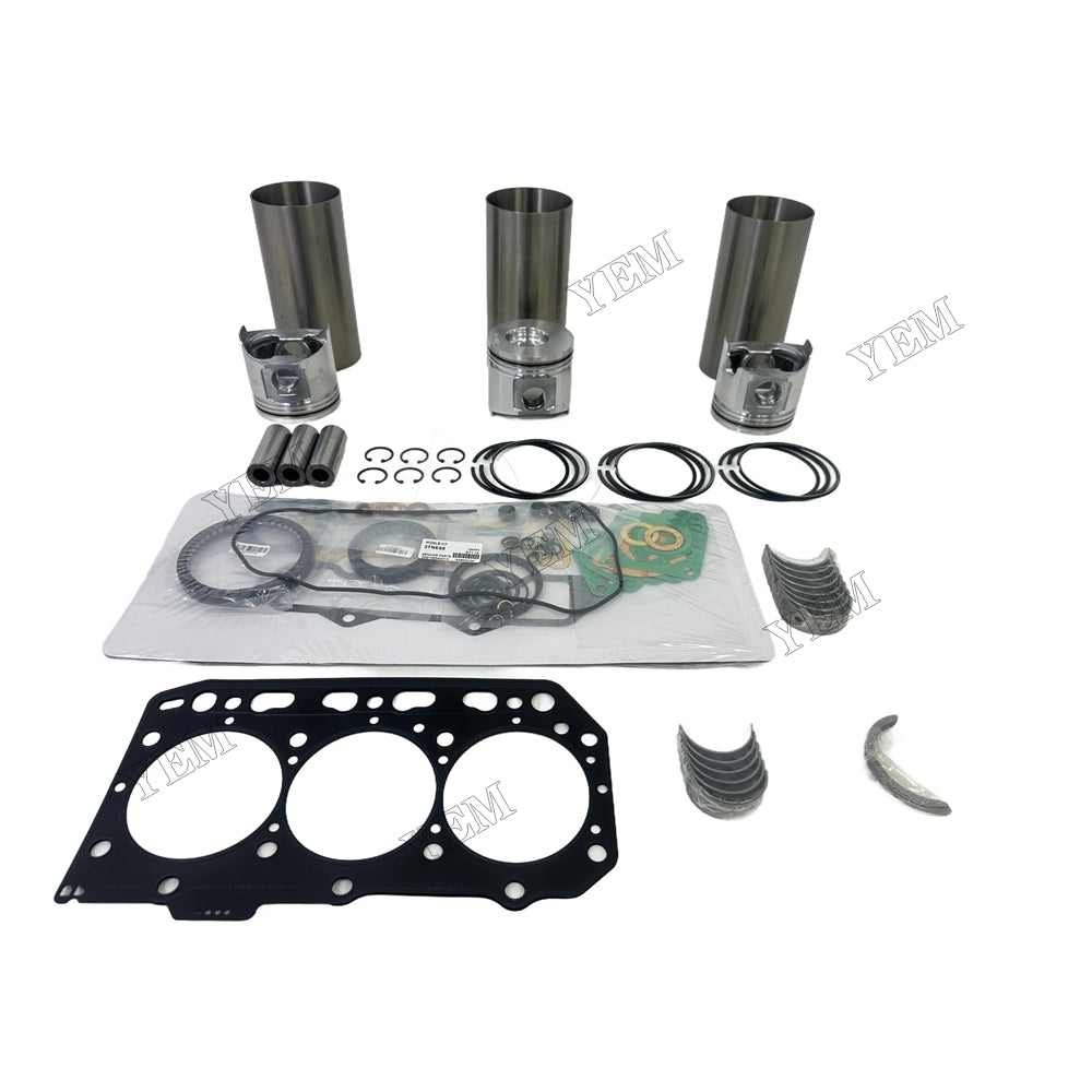 Full Repair Kit With Gasket Set Main Rod bearings For Yanmar 3TNV88 Engine