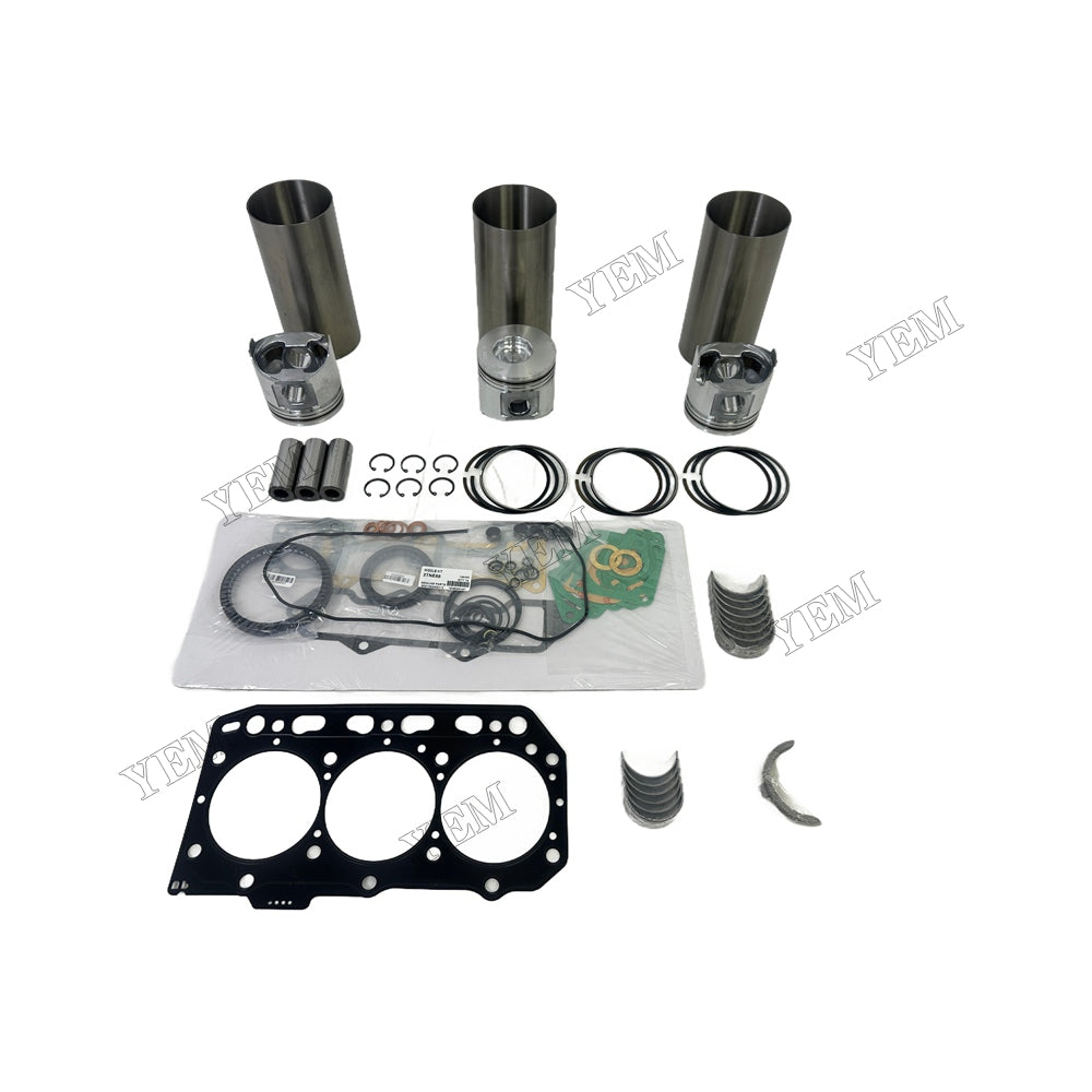 Full Repair Kit With Gasket Set Main Rod bearings For Yanmar 3TNV88 Engine Foe Yanmar