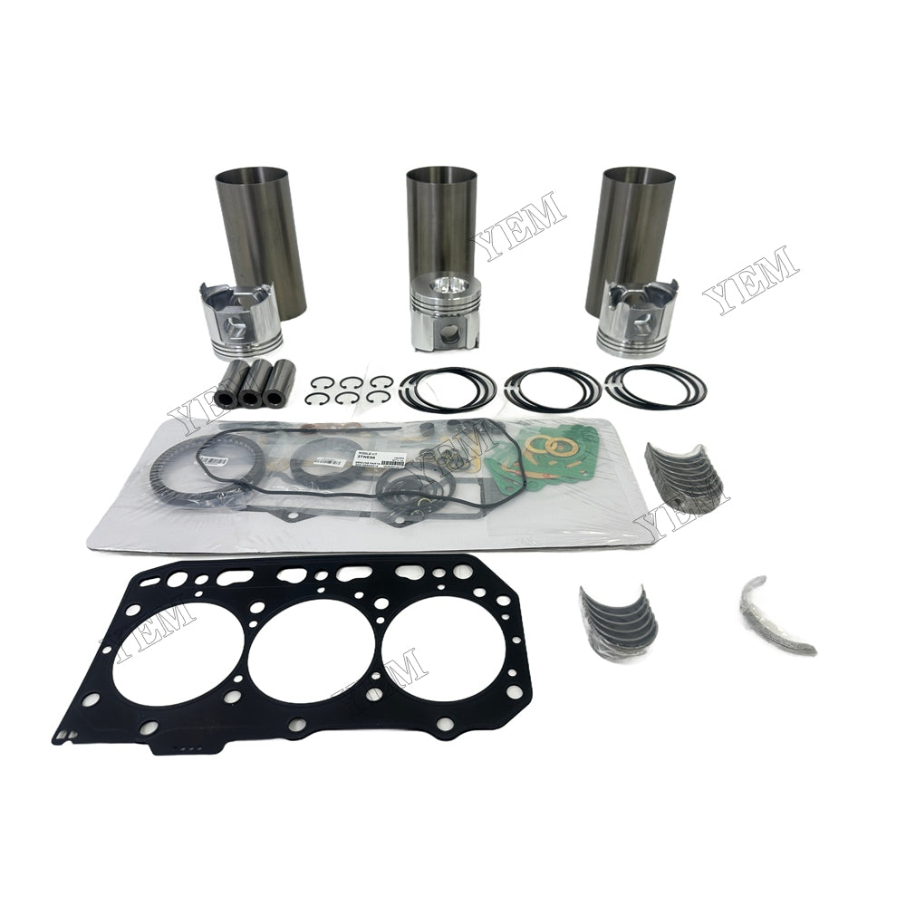 Full Repair Kit With Gasket Set Main Rod bearings For Yanmar 3TNV88 Engine Foe Yanmar