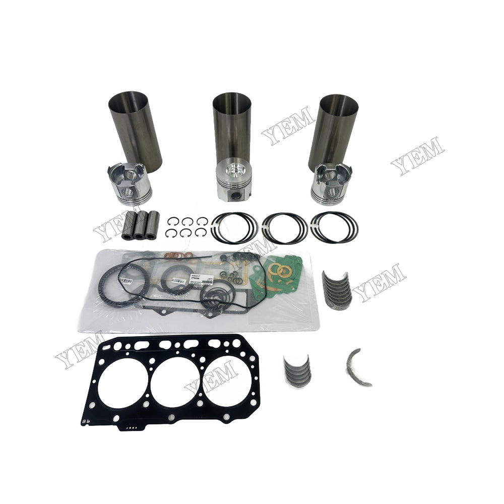 Full Repair Kit With Gasket Set Main Rod bearings For Yanmar 3TNV88 Engine Foe Yanmar