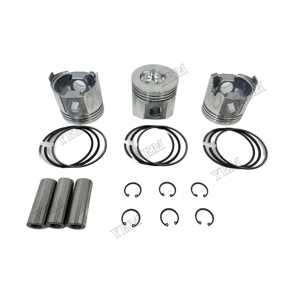 Piston and piston ring set For Yanmar 3TNV88 Engine Foe Yanmar