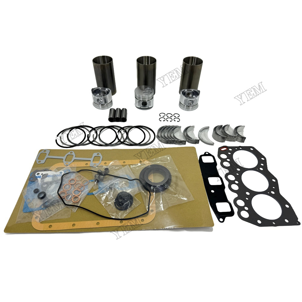 3TNA68 Full Repair Kit With Gasket Set Main Rod bearings For Yanmar Foe Yanmar