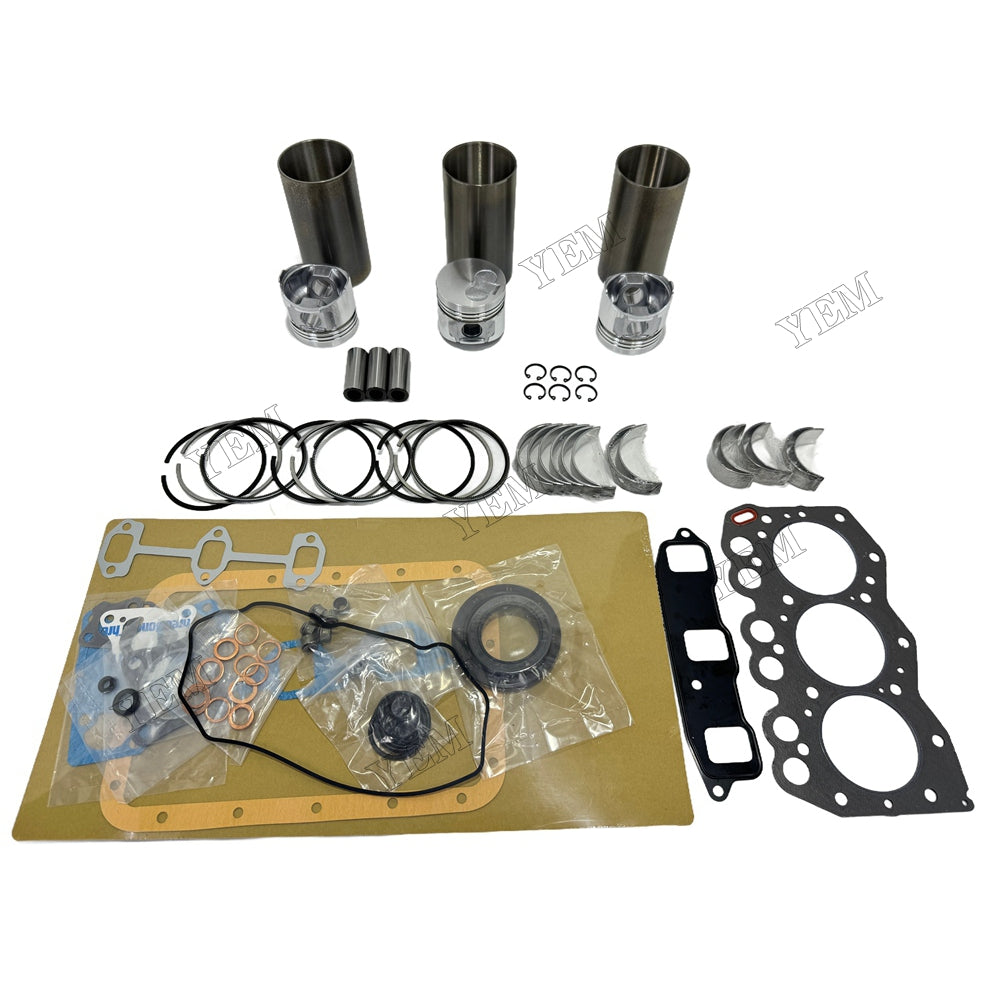 Complete Engine Rebuild Kit With Gasket Bearing For Yanmar 3TN66 Engine