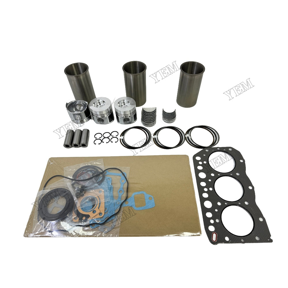 Complete Engine Rebuild Kit With Gasket Bearing For Yanmar 3TN75 Engine