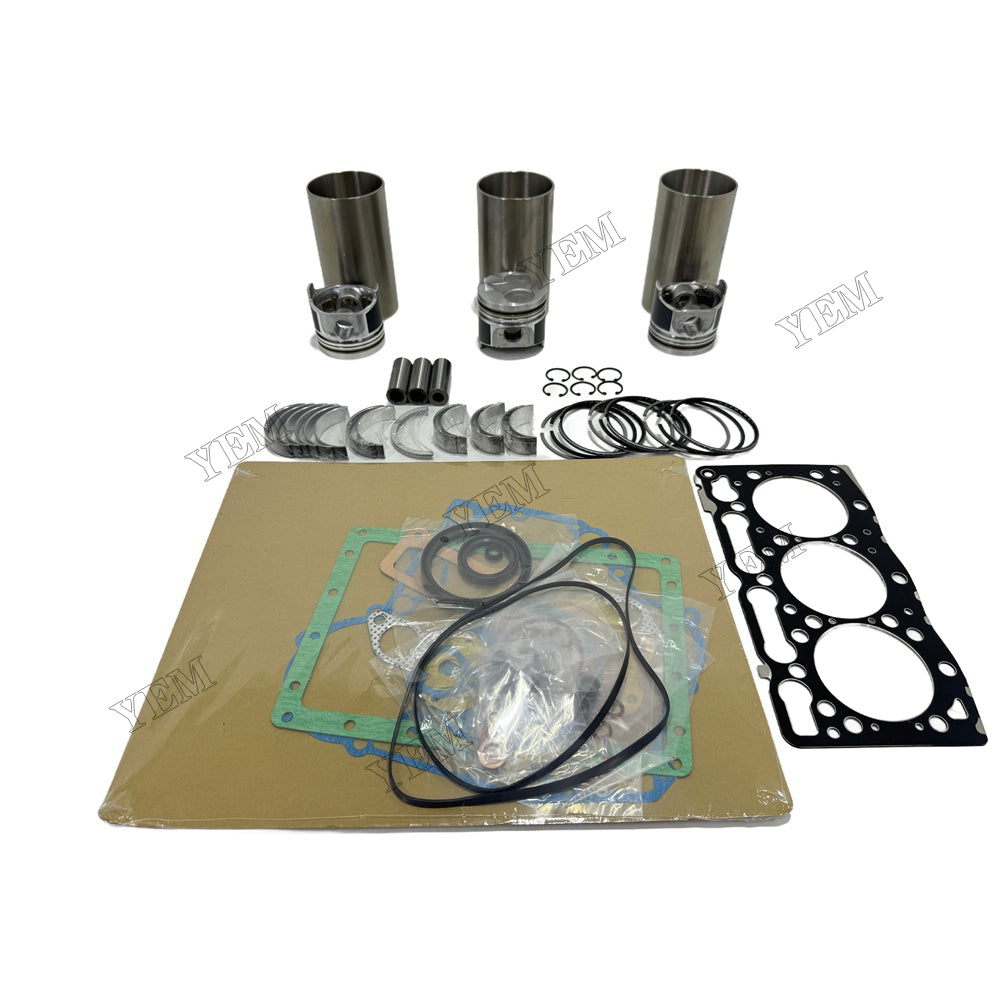 Full Repair Kit With Gasket Set Main Rod bearings For Kubota D1305 Engine