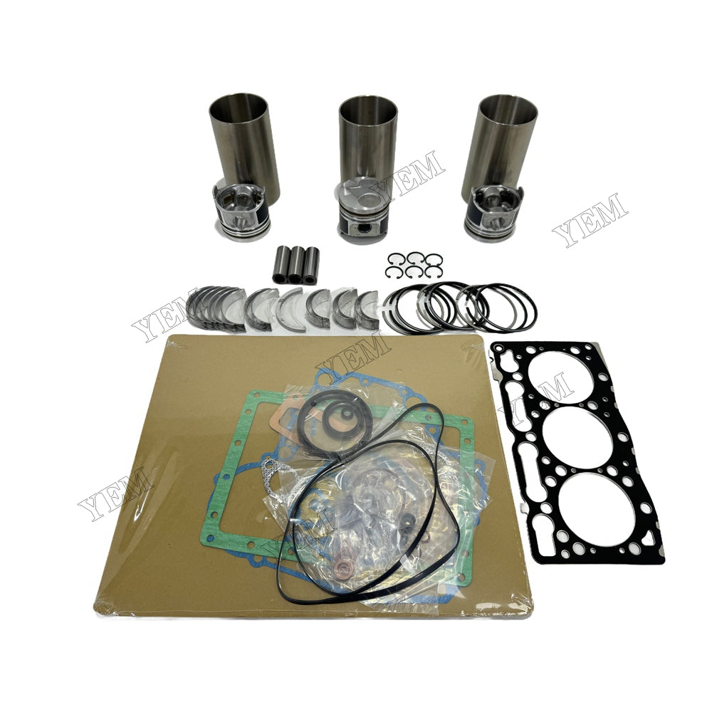 Full Repair Kit With Gasket Set Main Rod bearings For Kubota D1005 Engine Foe Kubota