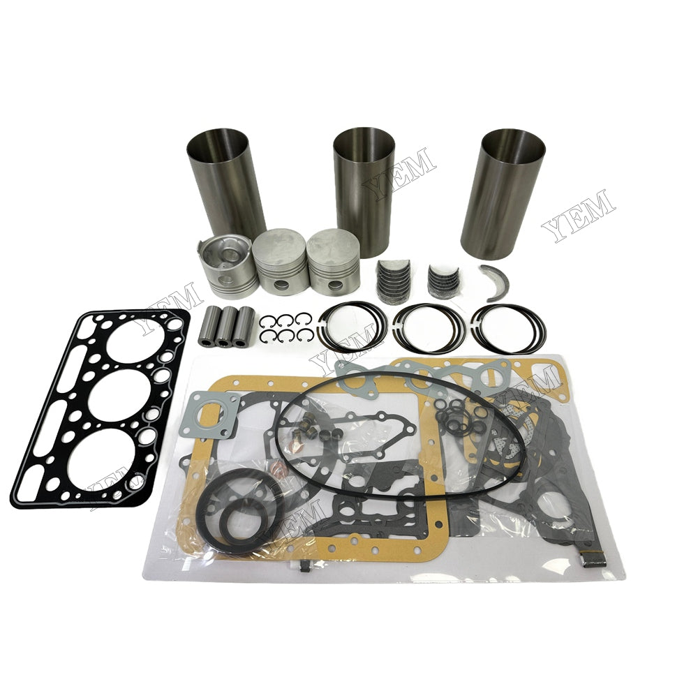 Full Repair Kit With Gasket Set Main Rod bearings For Kubota D1402 Engine