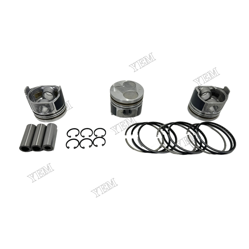 Piston and piston ring set For Kubota D1105 Engine