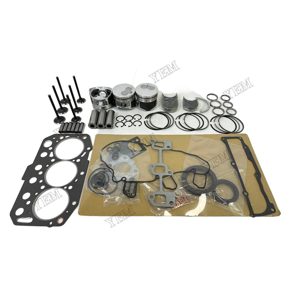 3TNE74 Piston W Ring Kit Gasket Set Main Connecting rod bearings Set Valve Train For Yanmar Foe Yanmar