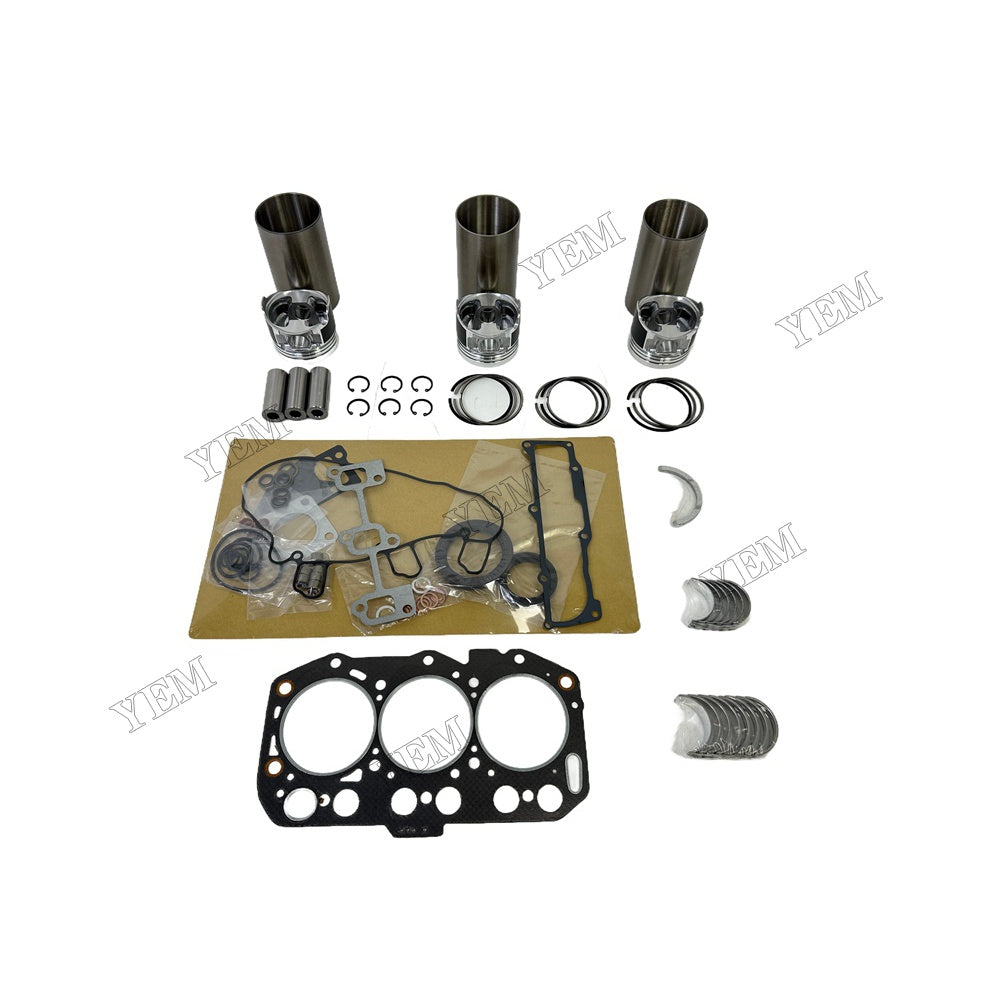 Full Repair Kit With Gasket Set Main Rod bearings For Yanmar 3TNV80 Engine Foe Yanmar
