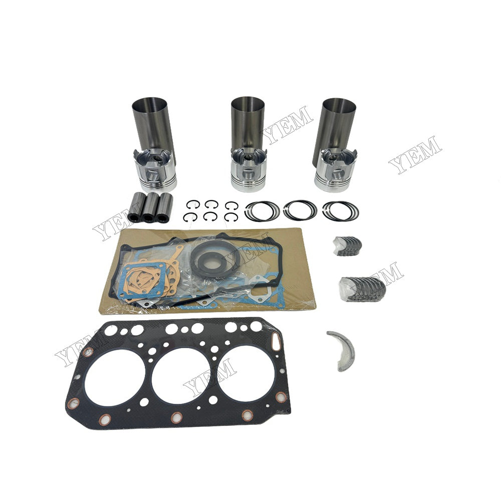 3TN100 Full Repair Kit With Gasket Set Main Rod bearings For Yanmar Foe Yanmar