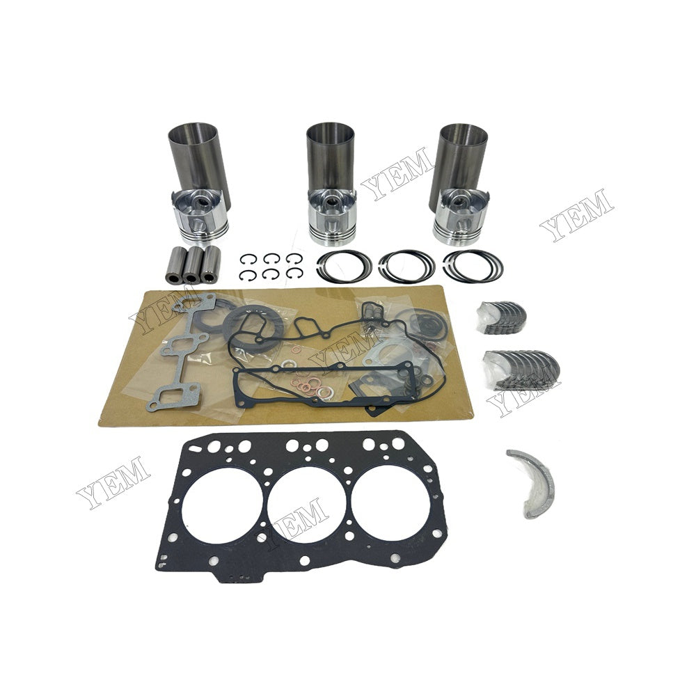 3TNC80 Full Repair Kit With Gasket Set Main Rod bearings For Yanmar Foe Yanmar