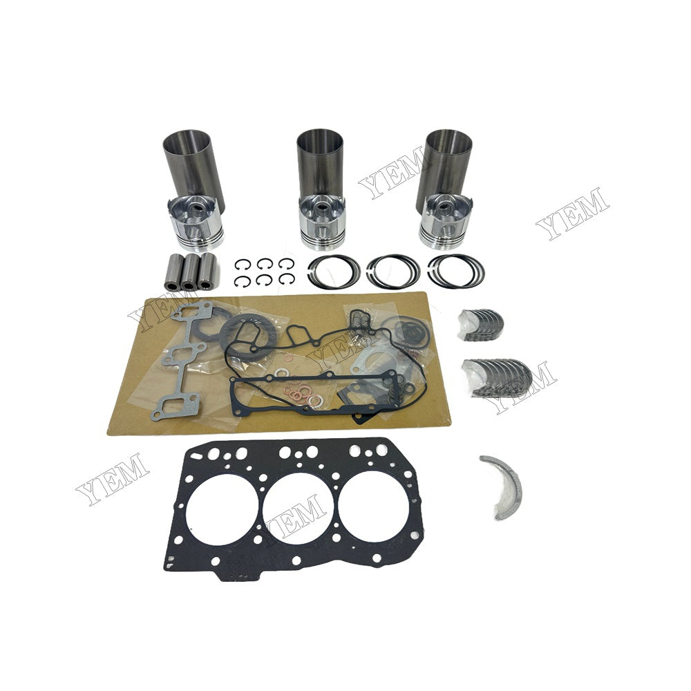 3TNC80 Full Repair Kit With Gasket Set Main Rod bearings For Yanmar Foe Yanmar