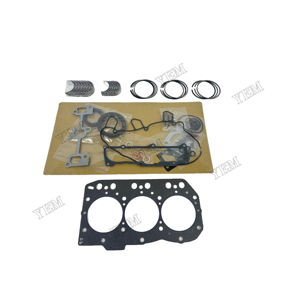 3TNC80 Piston ring set Gasket kit main and connecting rod bearings For Yanmar Foe Yanmar