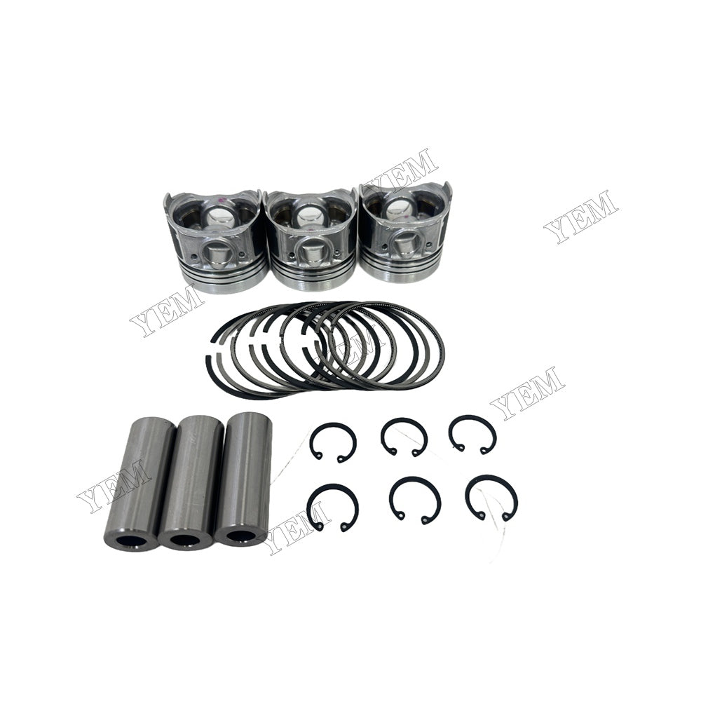 Piston and piston ring set For Kubota 3D67E Engine Foe Kubota