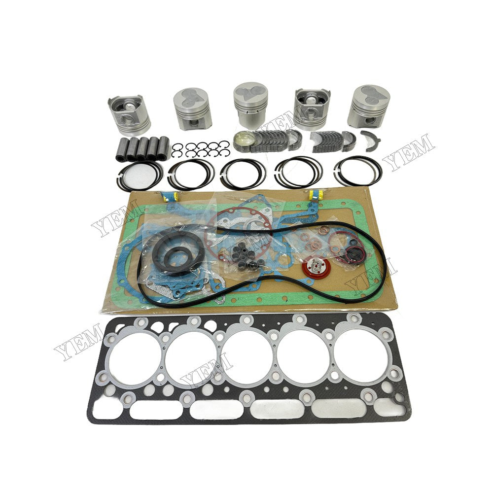 F2803 Piston With ring set Gasket kit main and connecting rod bearings Set For Kubota