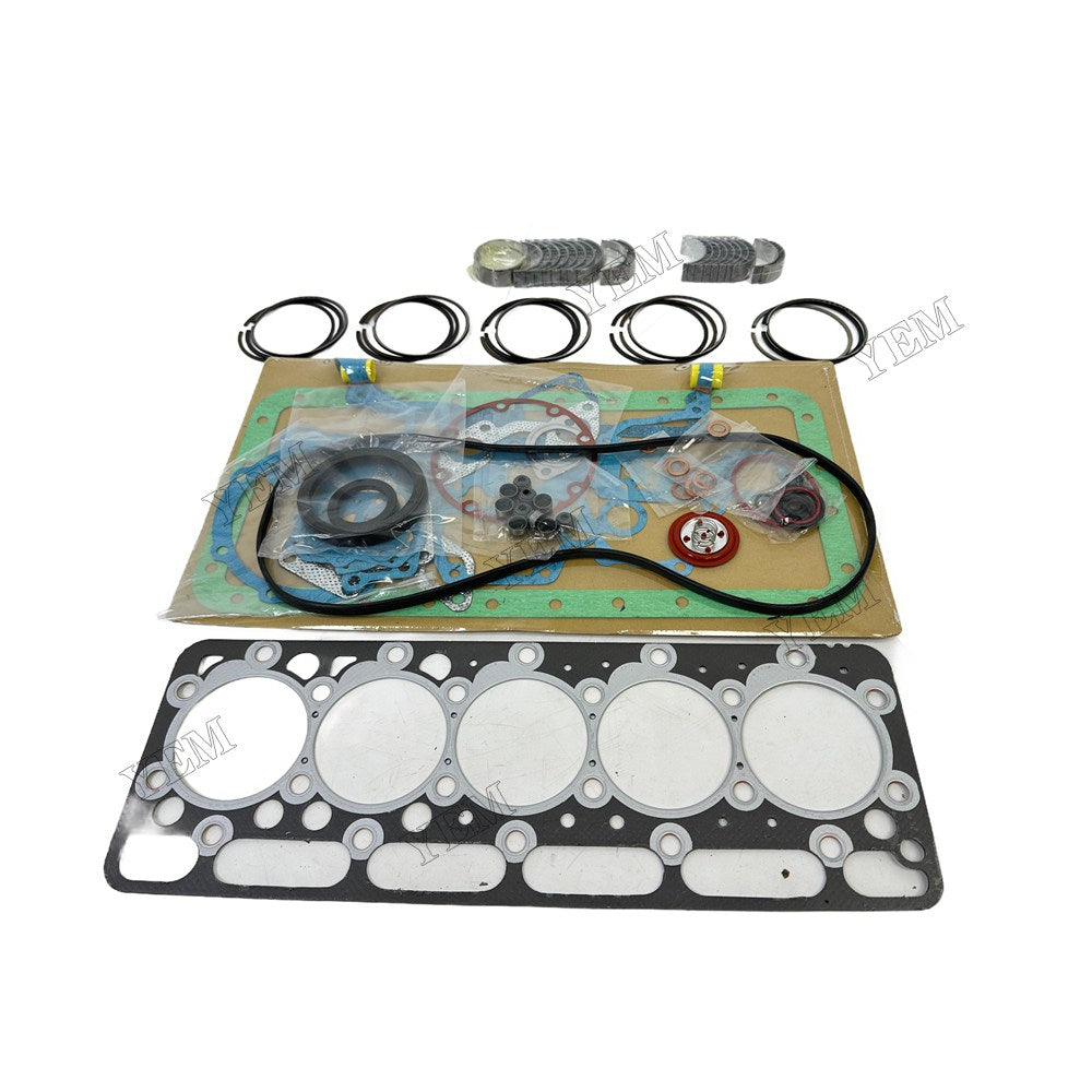 F2803 Piston ring set Gasket kit main and connecting rod bearings For Kubota Foe Kubota