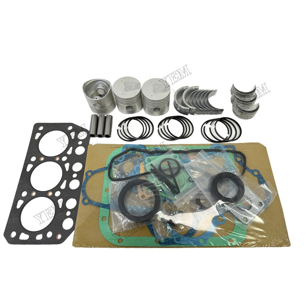 K3D Piston With ring set Gasket kit main and connecting rod bearings Set For Mitsubishi Foe Mitsubishi
