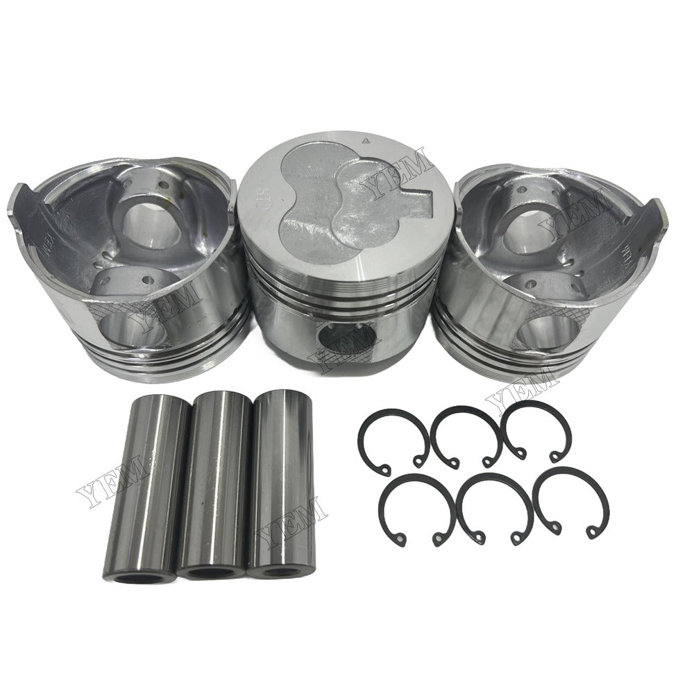 Piston and piston ring set For Mitsubishi L3E Engine Foe Mitsubishi