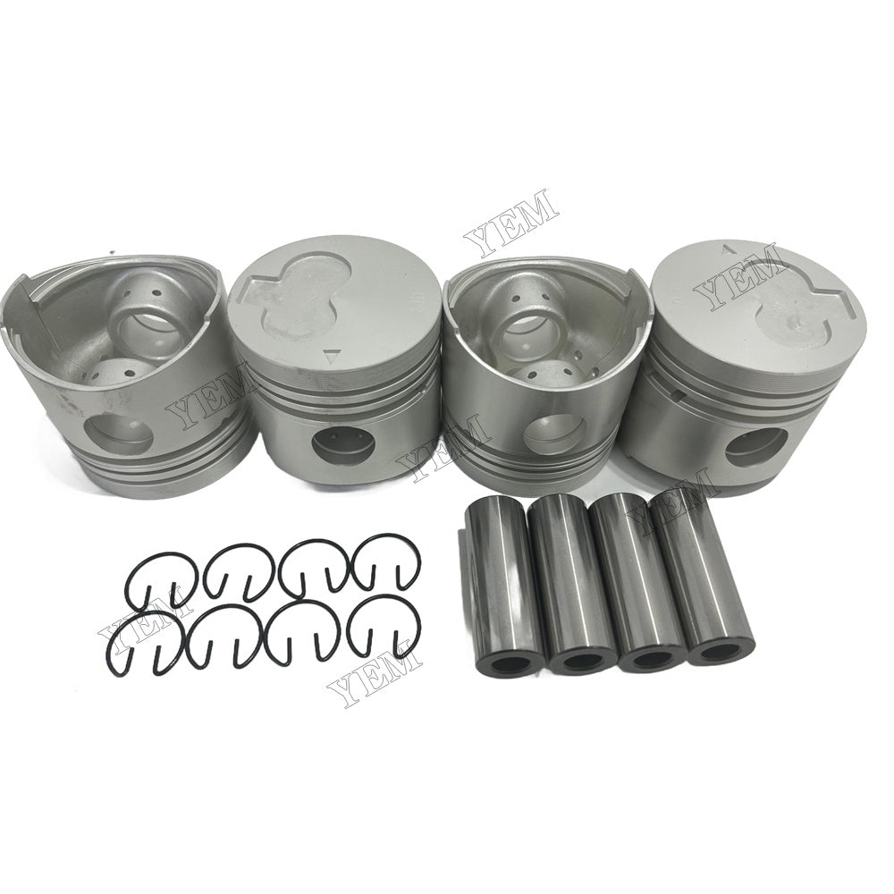 K4E Piston and piston ring set For Mitsubishi Foe Mitsubishi