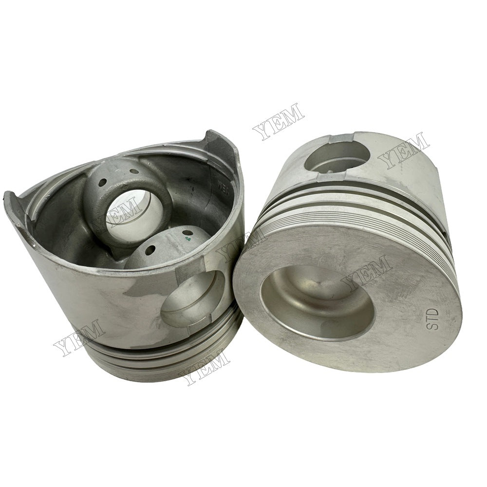 Piston and piston ring set For Mitsubishi K3M Engine Foe Mitsubishi