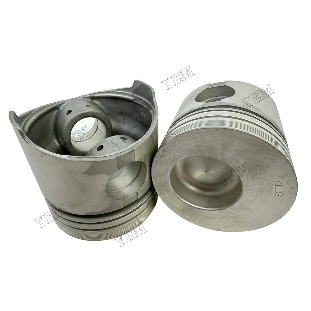 Piston and piston ring set For Mitsubishi K3M Engine Foe Mitsubishi