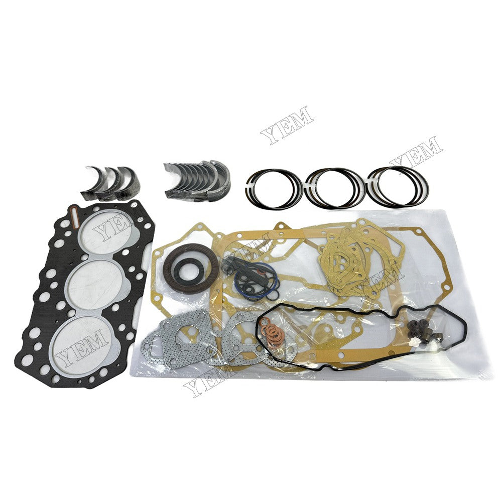 S3Q Piston ring set Gasket kit Crankshaft and Rod Bearings Set For Mitsubishi