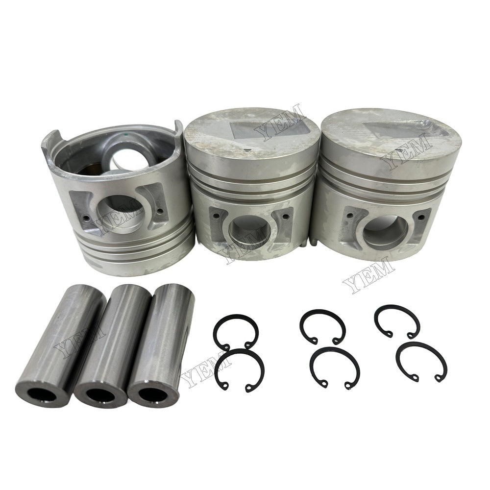 Piston and piston ring set For Mitsubishi S3Q Engine Foe Mitsubishi